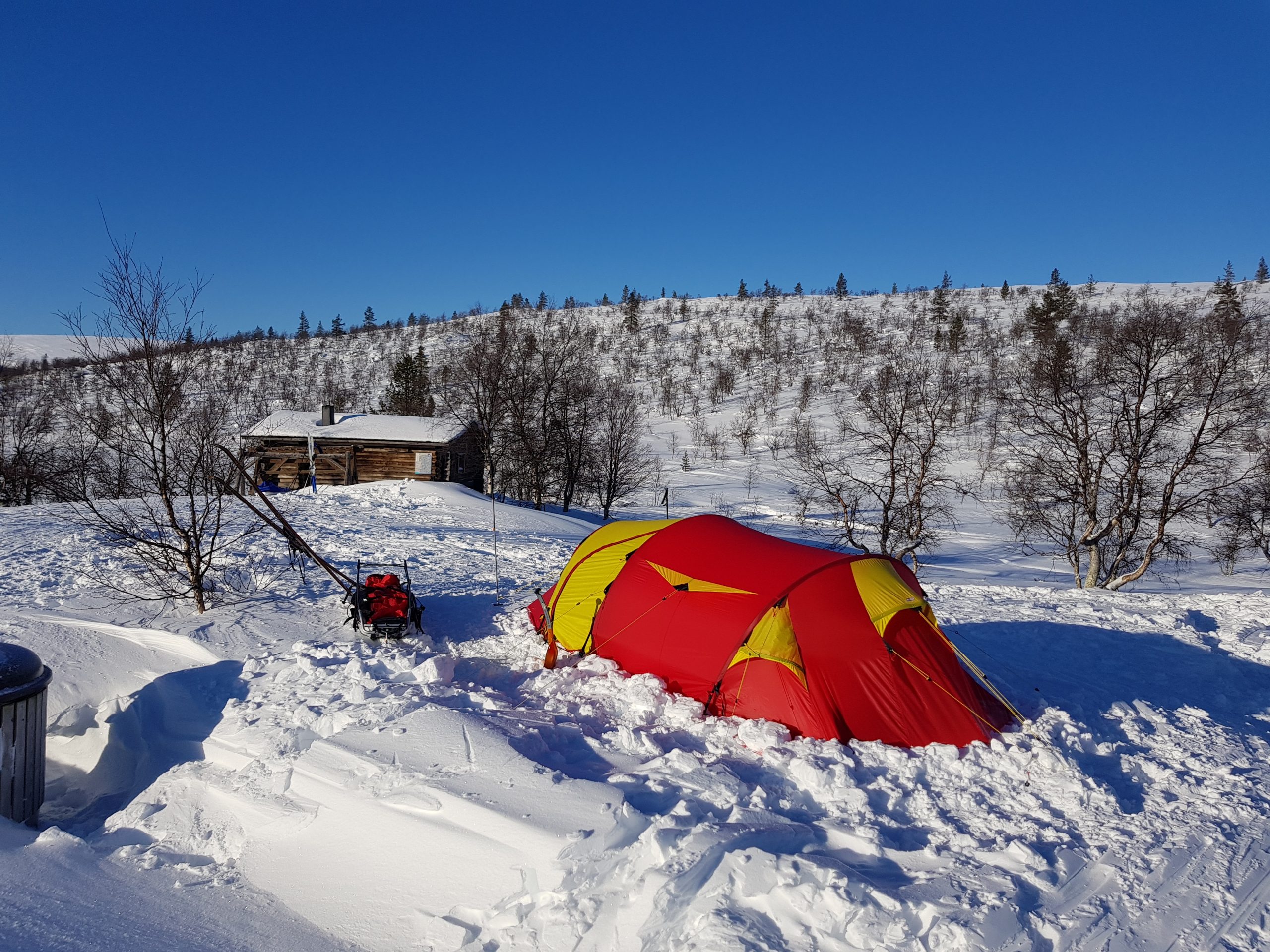 Talviretkeily UKK-puisto Kelo ja kallio Adventures 2020
